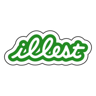 Illest Sticker (Green)